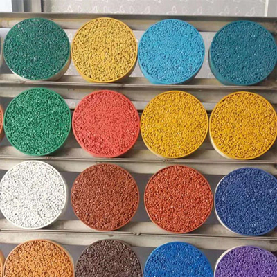Farbiger Sandpfad Außenbelag Farbe Wasserdicht