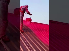 Metall-Wärmedämmerschutz-Energiesparbeschichtung kann in Fabriken usw. verwendet werden.